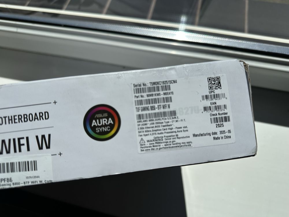 ASUS TUF Gaming B850-BTF WIFI W Płyta główna