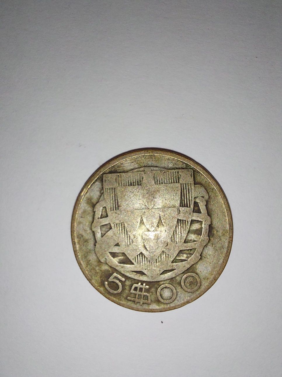 Moeda República Portuguesa 5$ de 1932