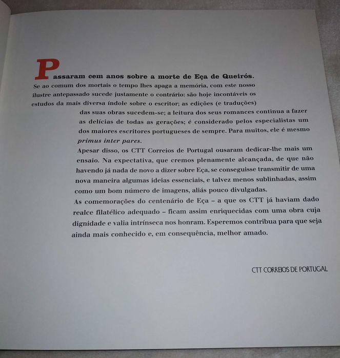 Eça de Queirós - Da Realidade à Perfeição pela Fantasia (ed. numerada)