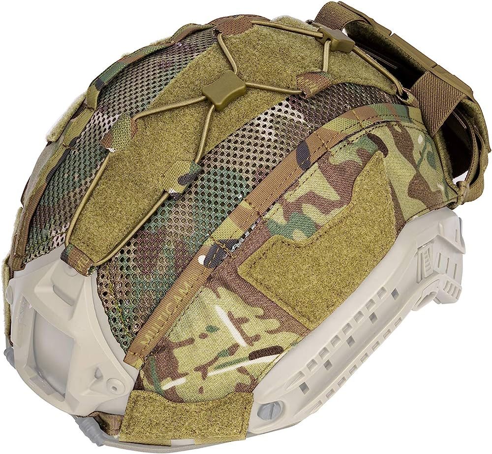 Кавер для каски з противагою NVG IDOGEAR Tactical Helmet Cover