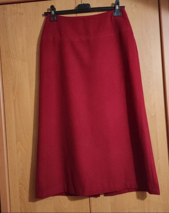 Spódnica, wełna, S