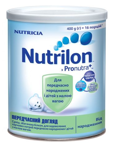 Nutrilon

1/1
Сухая молочная смесь Nutrilon Преждевременный уход, 400