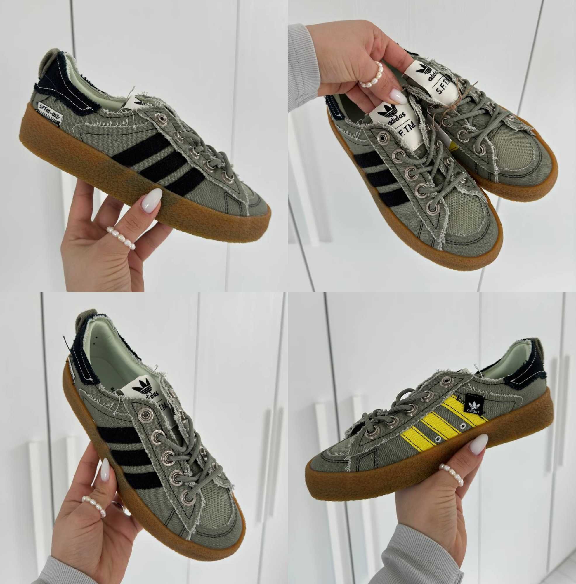 Женские кроссовки Adidas Campus 80s Khaki 36-40 Новинка Весны 2024!