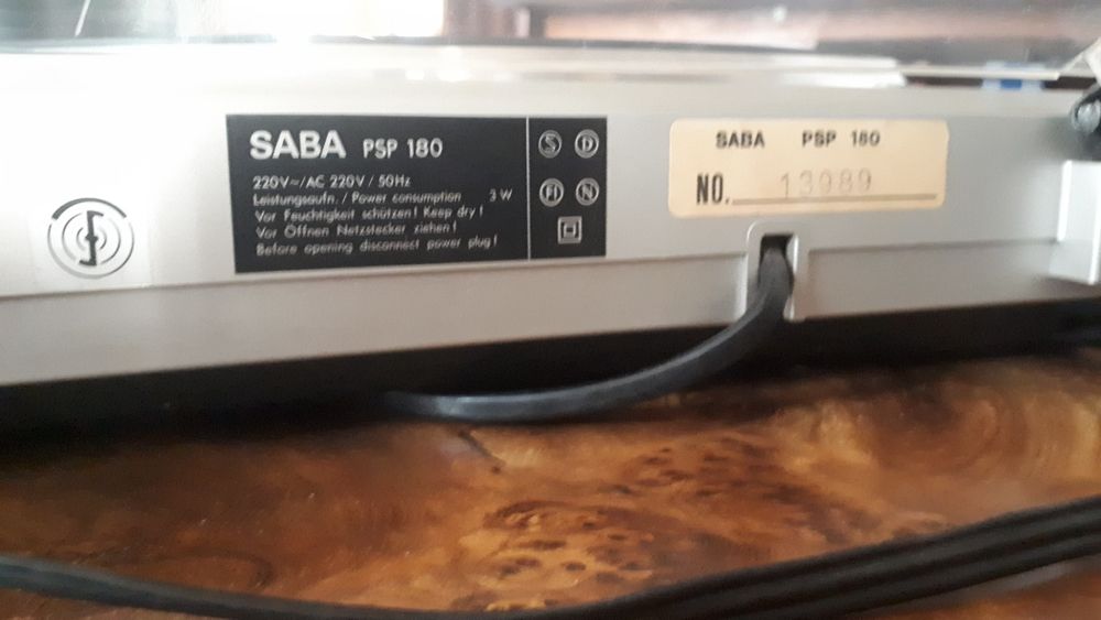Продам програвач вініла Саба PSP-180.