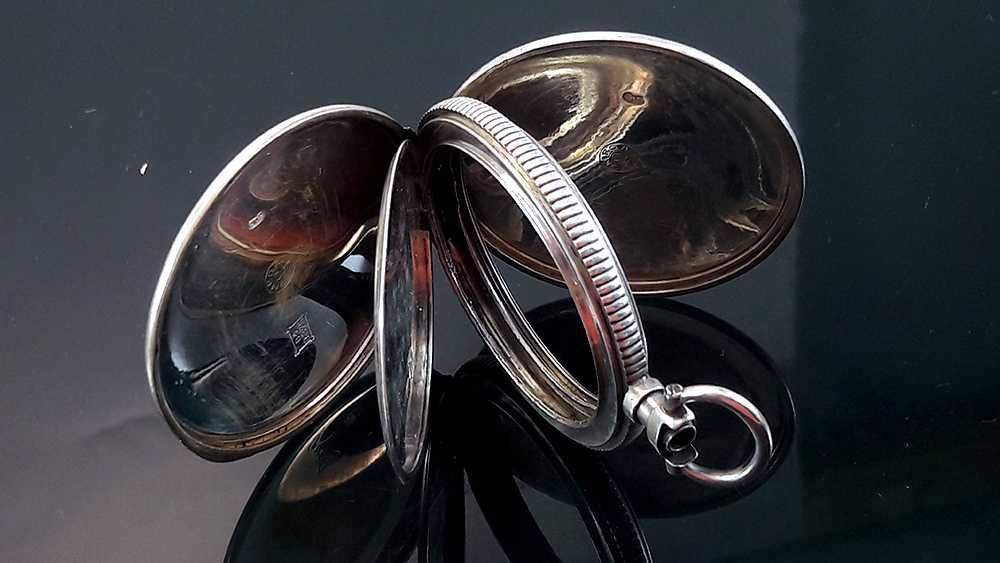 OMEGA, старинный корпус для карманных часов, серебро 84/0,875 п