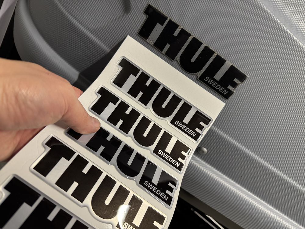 THULE наклейка ‼️‼️ наліпка на бокс