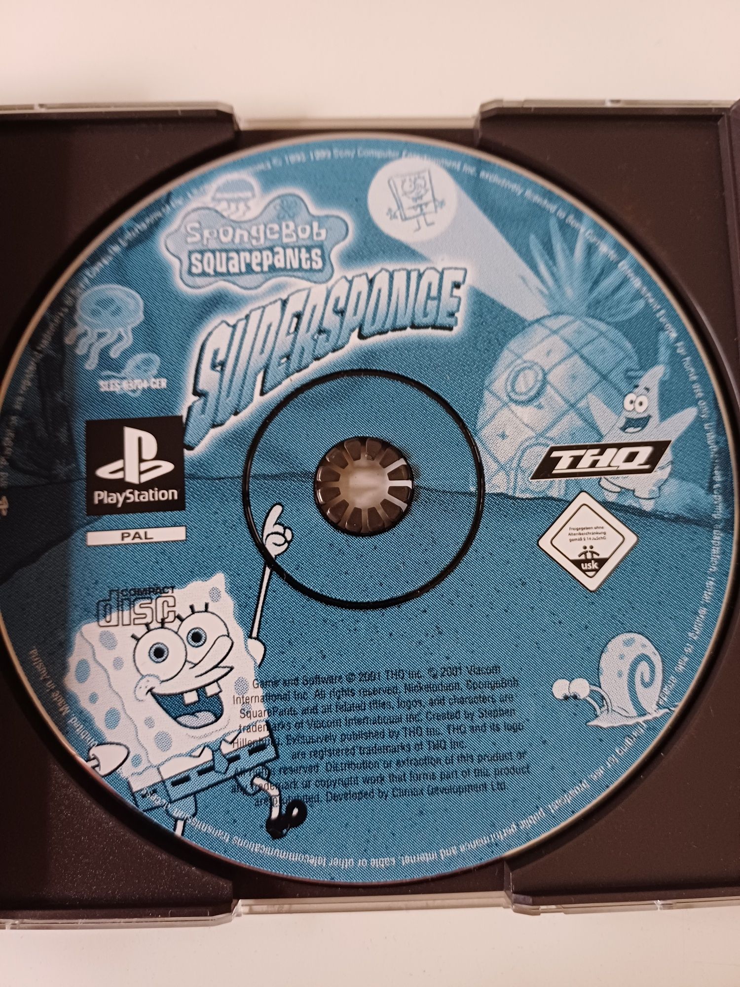 Gra PlayStation Spongebob premiera black