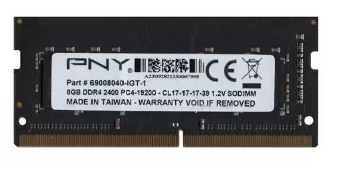 Память для ноутбука  8GB DDR4 SO-DIMM PC4-19200, PC4-21300, 2400 2666