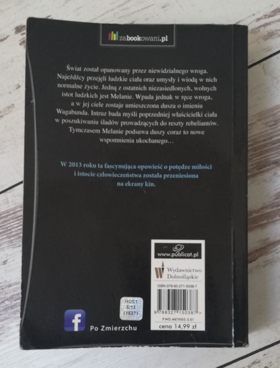 Książka "Intruz" Stephenie Meyer