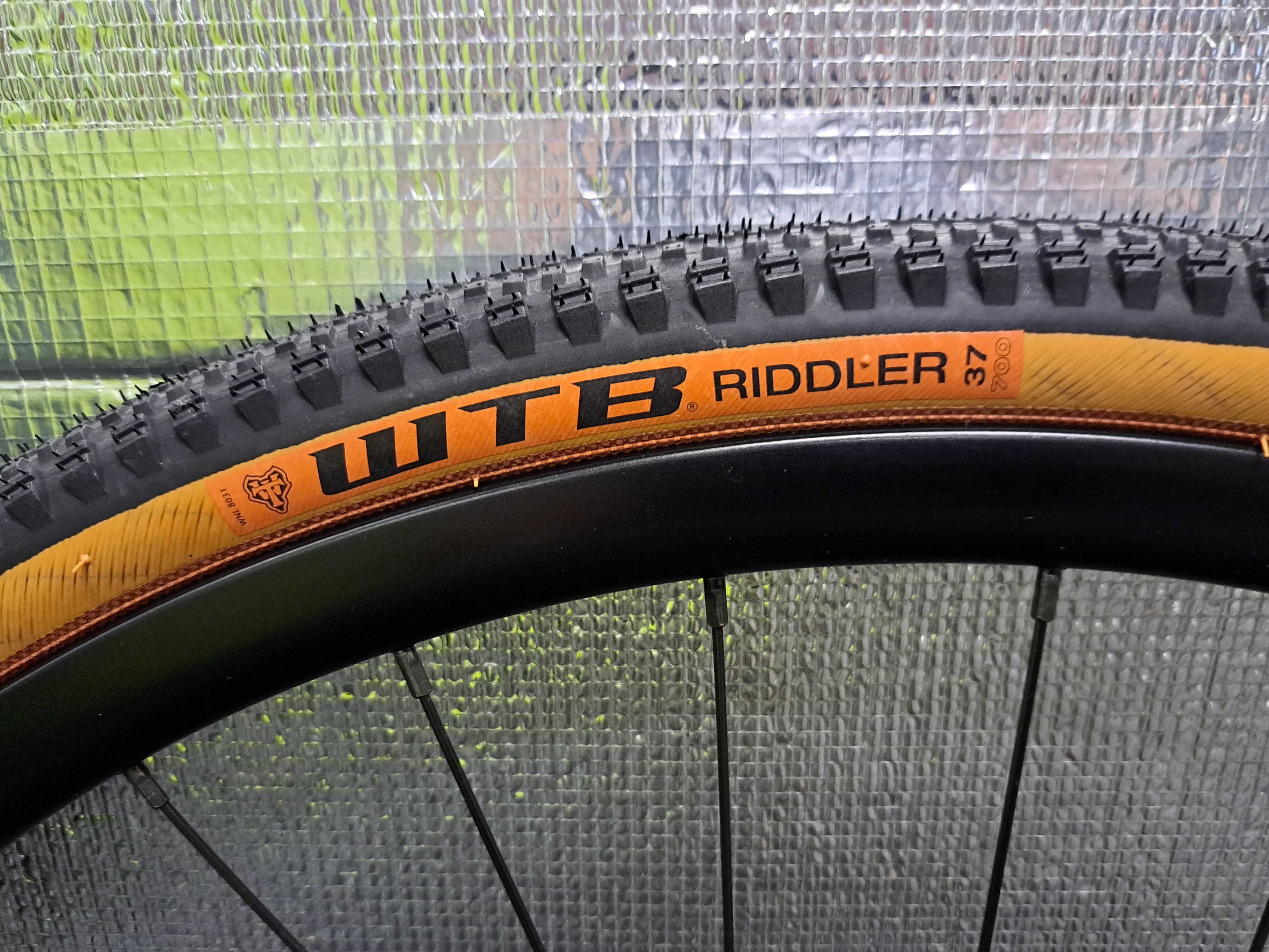 Komplet kół rowerowych 28c Ryde DP19 opony Wtb Riddler 37c tarcze sram