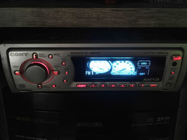 Sony CDX F7500 animacje (nie pioneer, alpine, jvc)