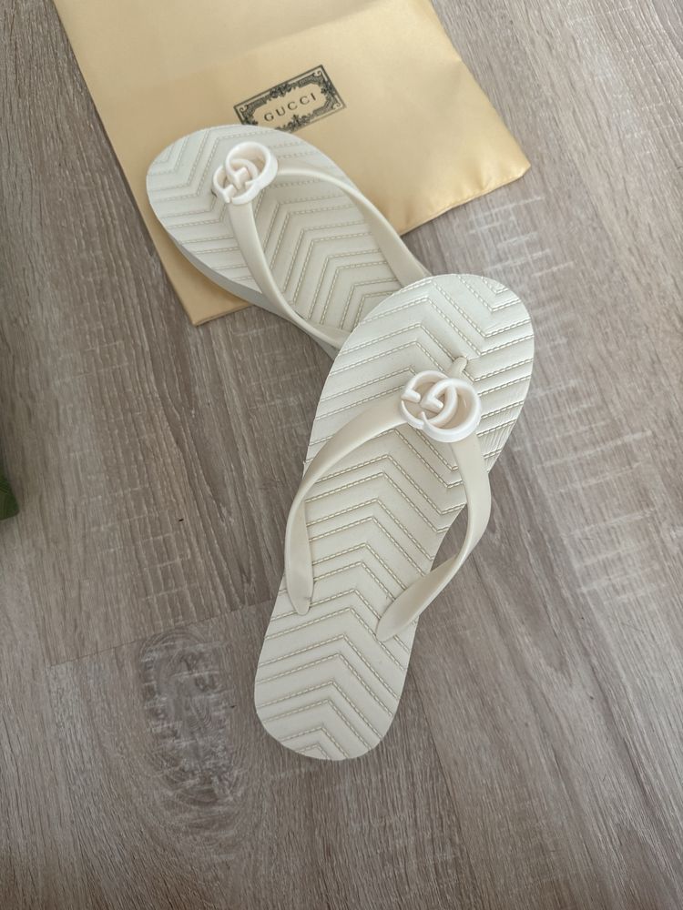 Klapki GG Japonki Sandały Gucci Lato