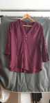 Blusa cor de vinho