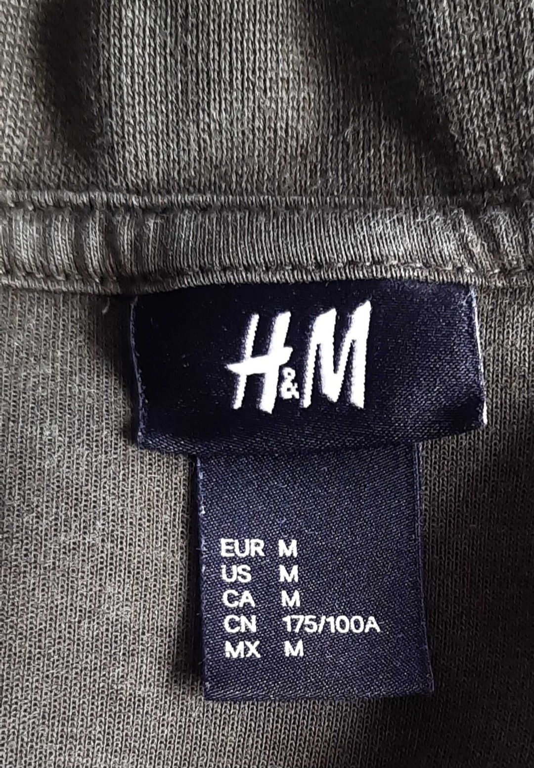 Ciemnozielona bluza z kieszonką H&M