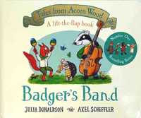 NOWA Badger's Band	Julia Donaldson kartonowa dla dzieci po angielsku