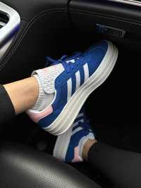 Adidas Gazelle Bold Blue/Pink