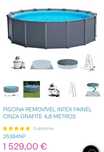 Piscina intex 5m