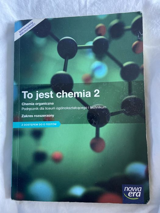 Podrecznik to jest chemia 2, nowa era, zakres rozszerzony