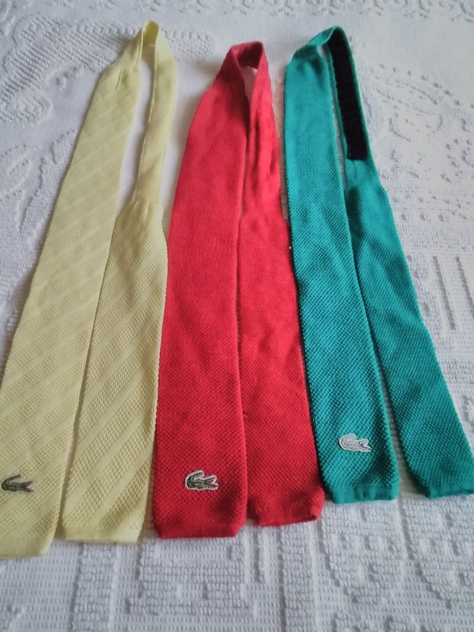 Três gravatas de 100% Algodão