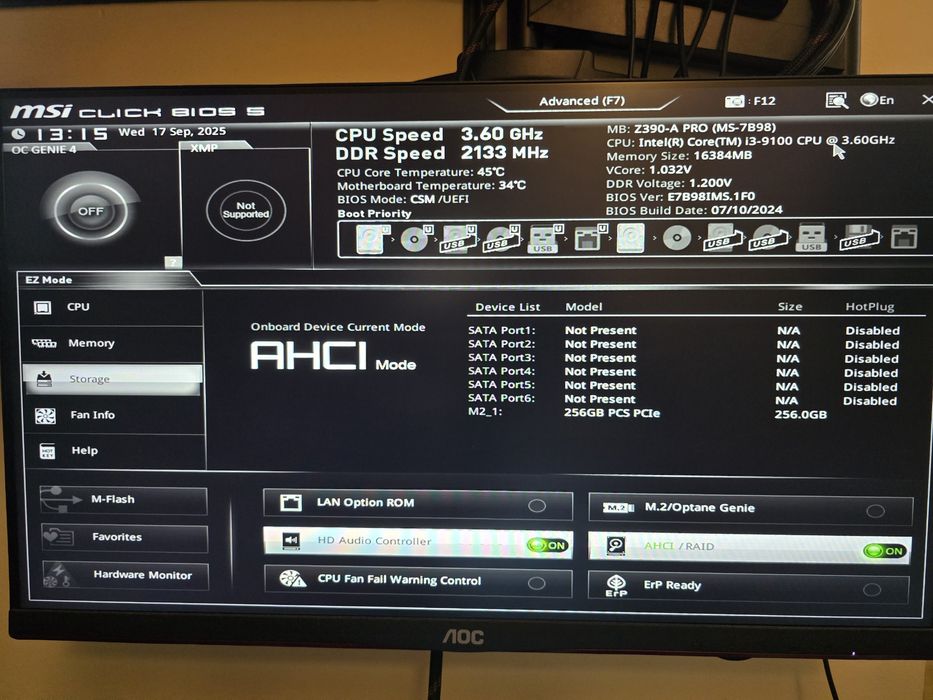 Motherboard Msi Z370-a pro