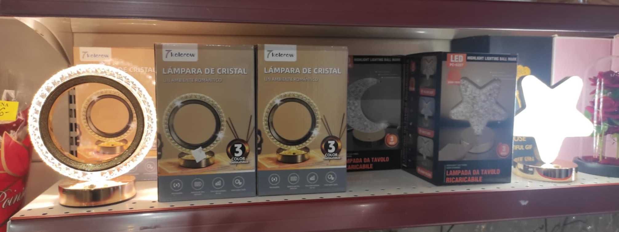 Lampka LED imitacja kryształu