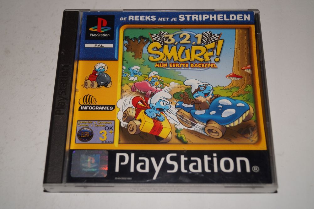 3.2.1 Smurf Playstation (Psx) Pudełkowa