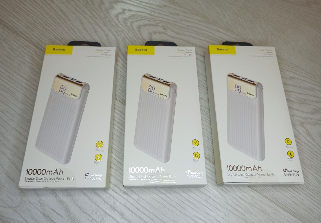 Baseus Thin 10000mah 20w PowerBank QuickCharge павербанк