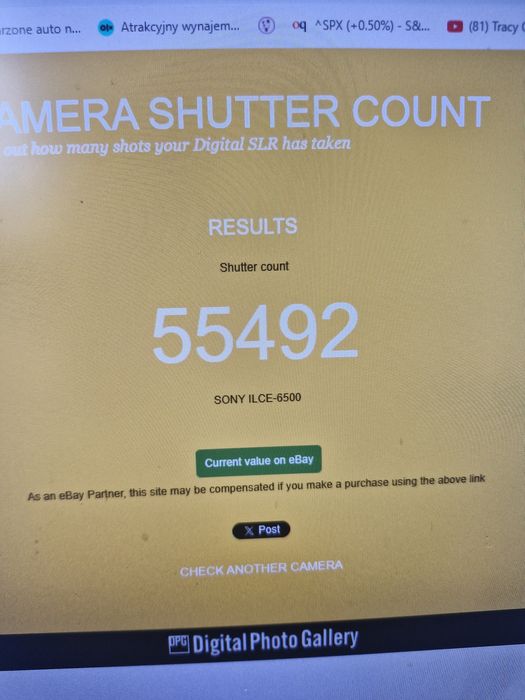 Sony A6500 + 2 obiektywy Sigma 16mm 1.4 i 30mm 1.4 C