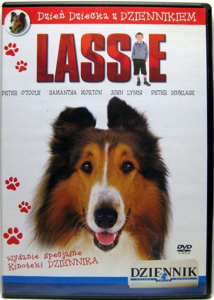 lassie dvd płyta film