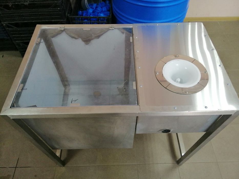 Мойка нержавеющая для бутылей