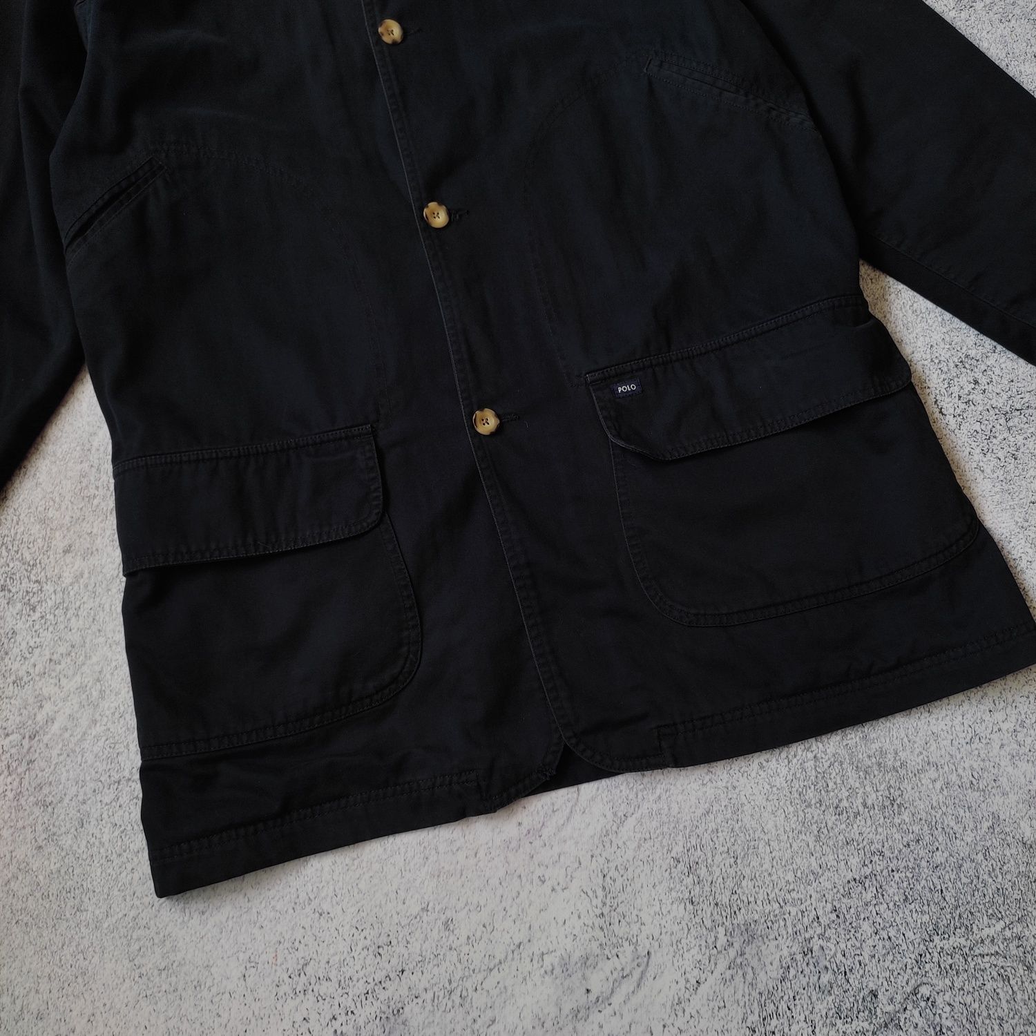 Мужская винтажная куртка харик polo ralph lauren