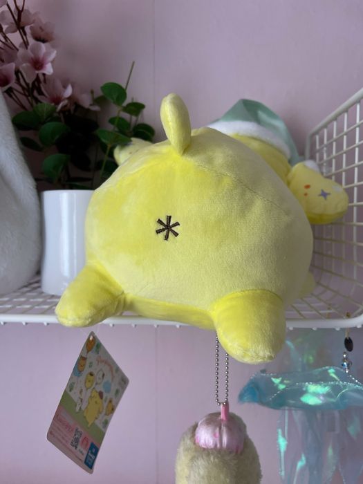 Oryginalny pluszak Pompompurin sleeping FuRyu Sanrio