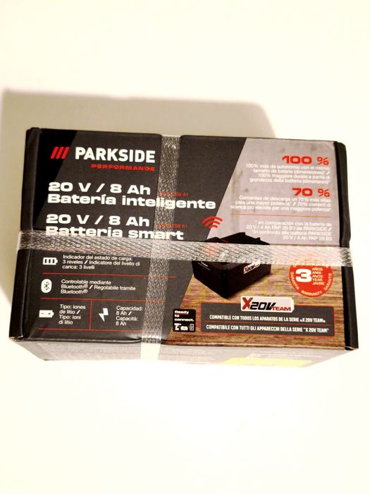 Bateria 8Ah 20v Performance Parkside