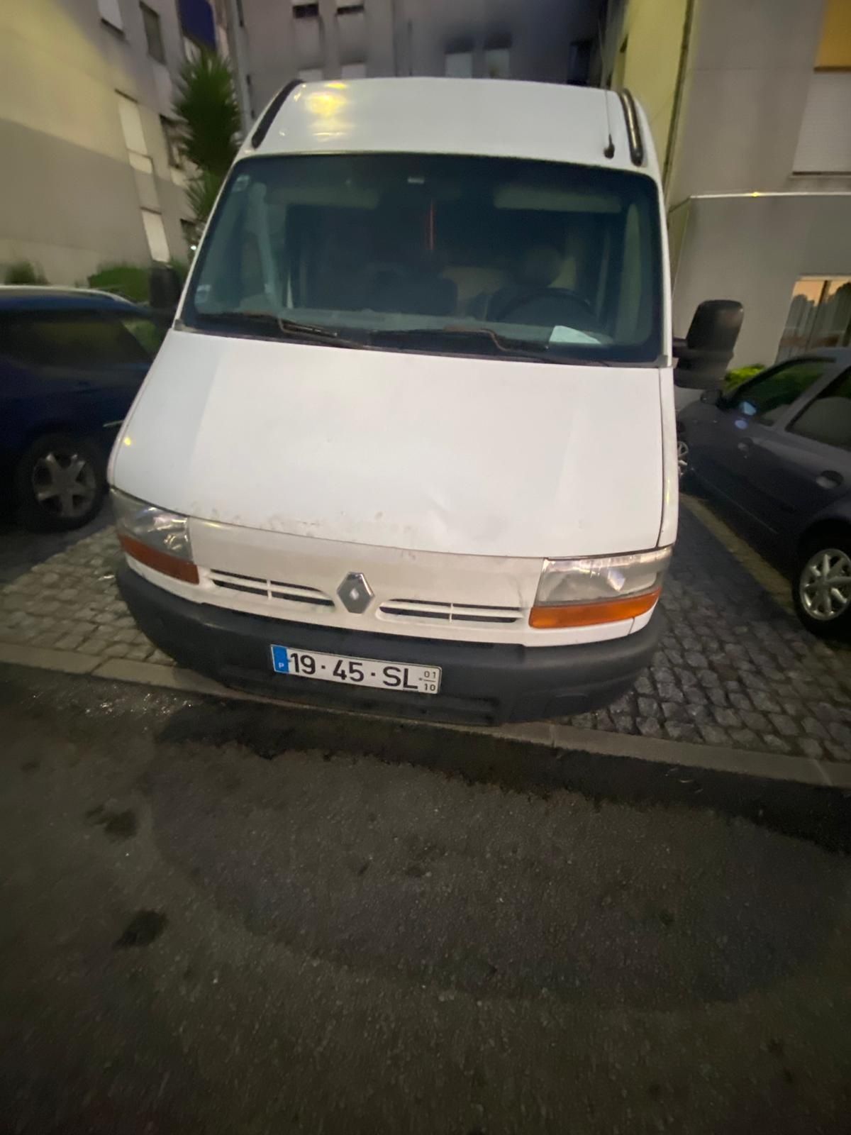 Vendo renault master ,2200 turbo ano 2001