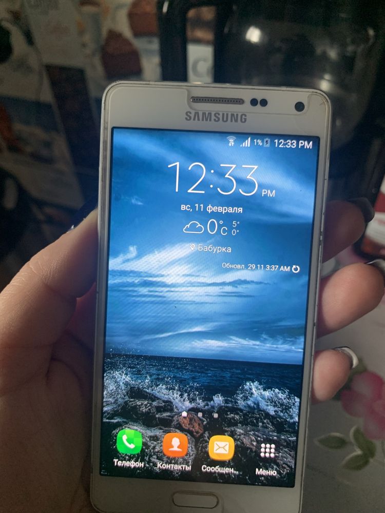 Прожам Samsung a500