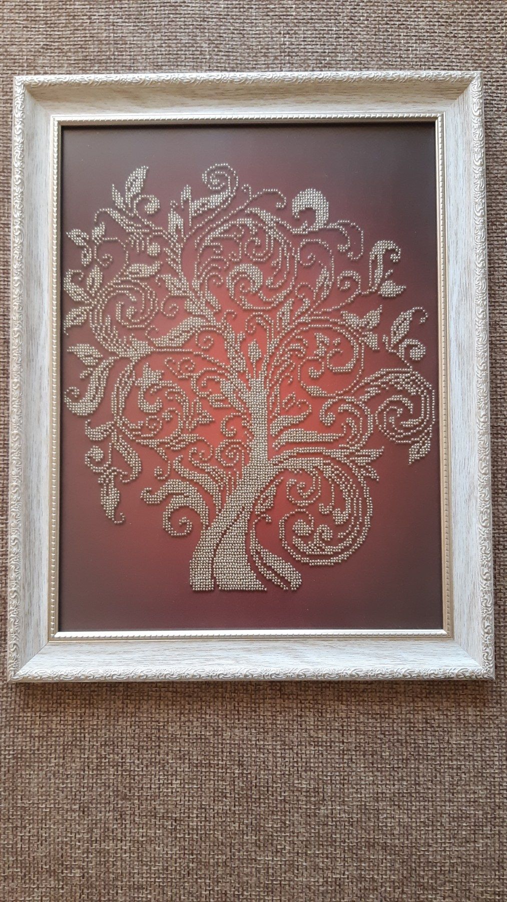 Дерево Изобилия.Картина бисером.