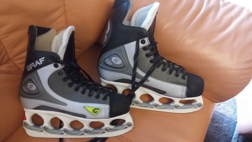 Łyżwy hokejowe Graf płoza T-blade Rozmiar 46 wkładka 29,5 Jak nowe