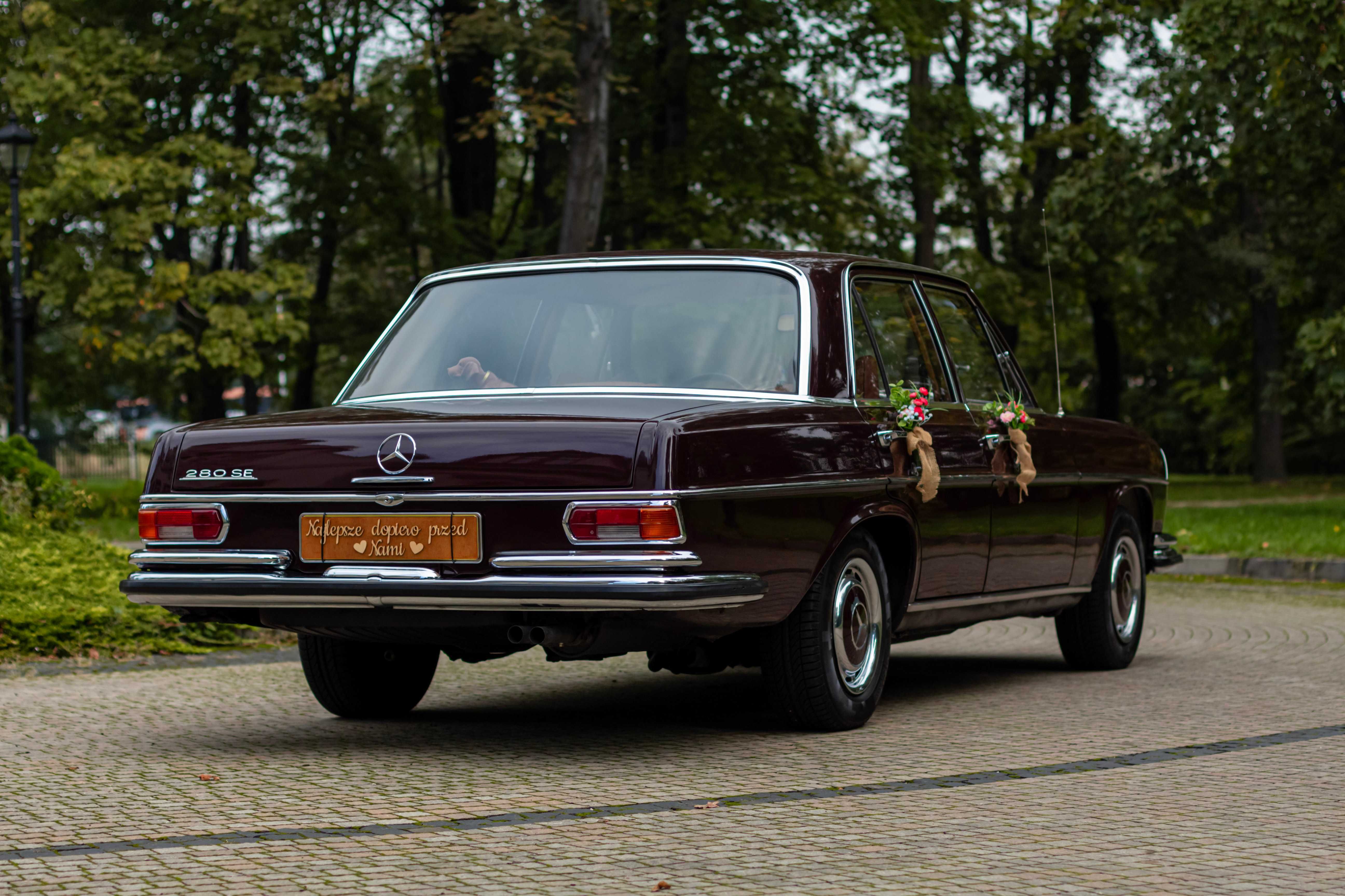 Mercedes W108 S-klasa do ślubu i inne okazje KROSNO