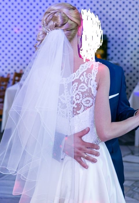 Piękna suknia ślubna Sposa Isabel rozm. 36 +  pokrowiec