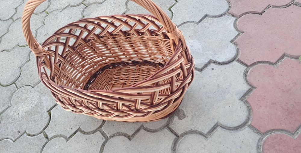 Kosz wiklinowy ażur