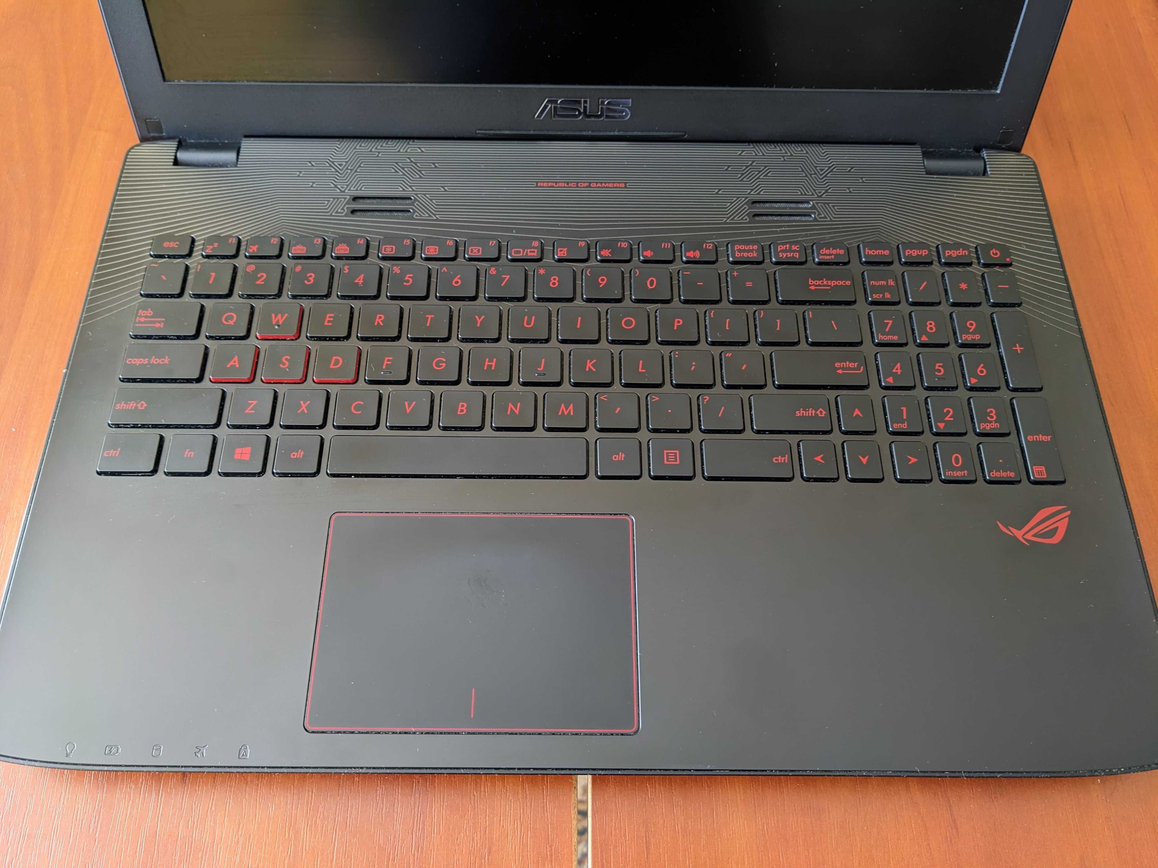 Ігровий ноутбук Asus ROG GL552VW