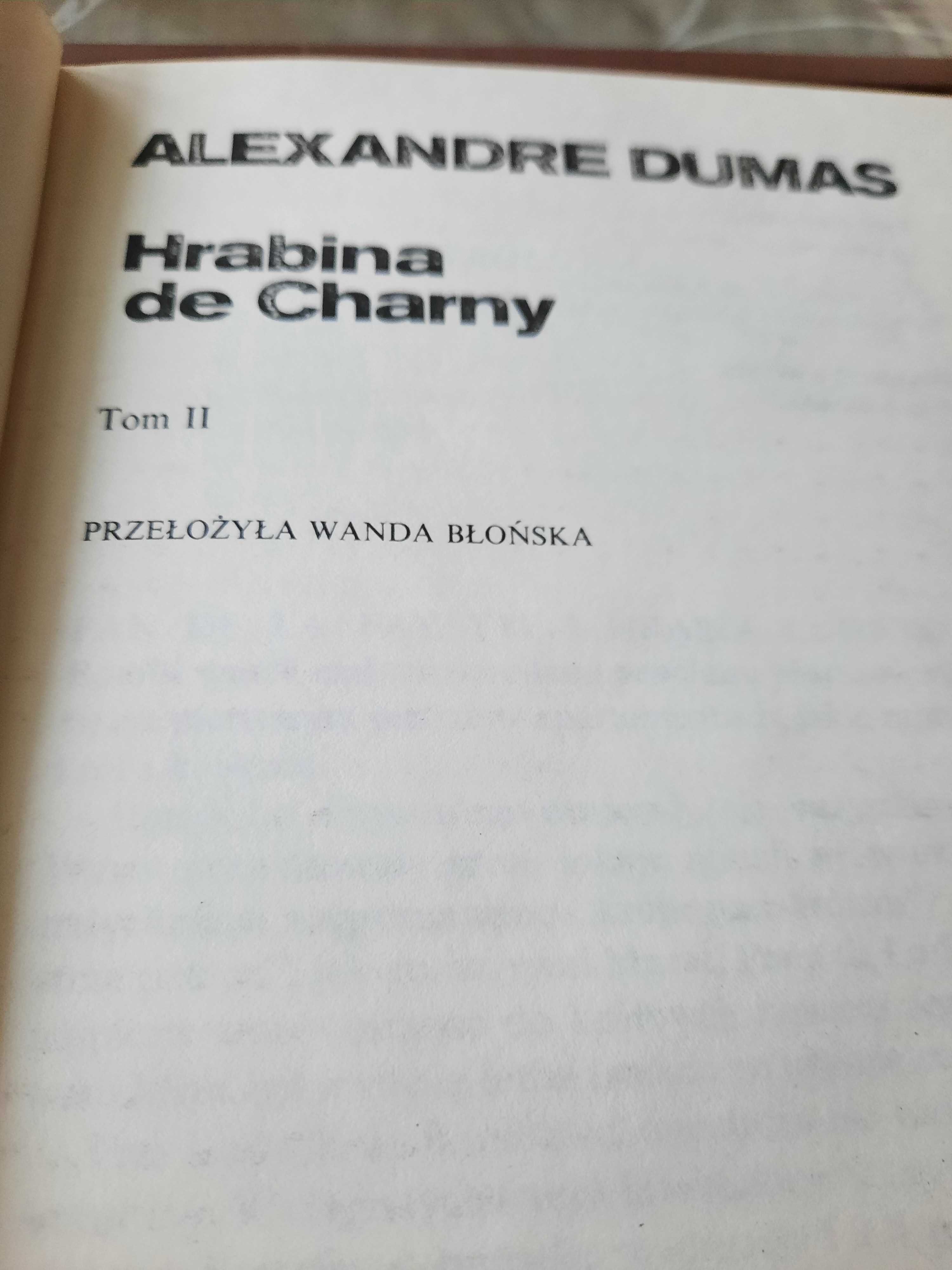 Hrabina de Charny - Alexandre Dumas II tomy