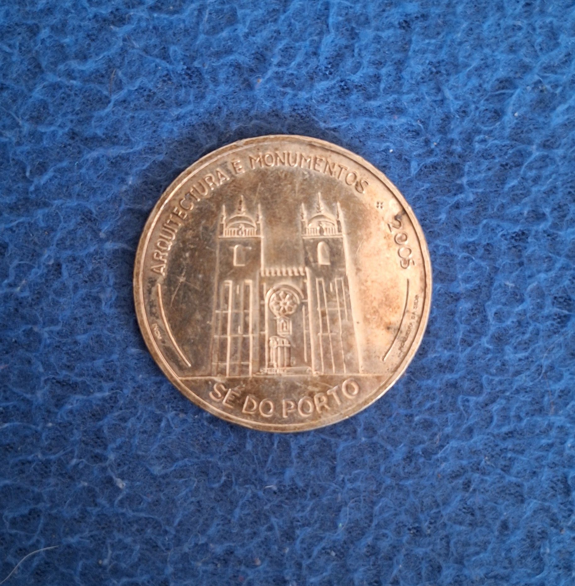 Moeda 10 Euros Comemorativa Prata