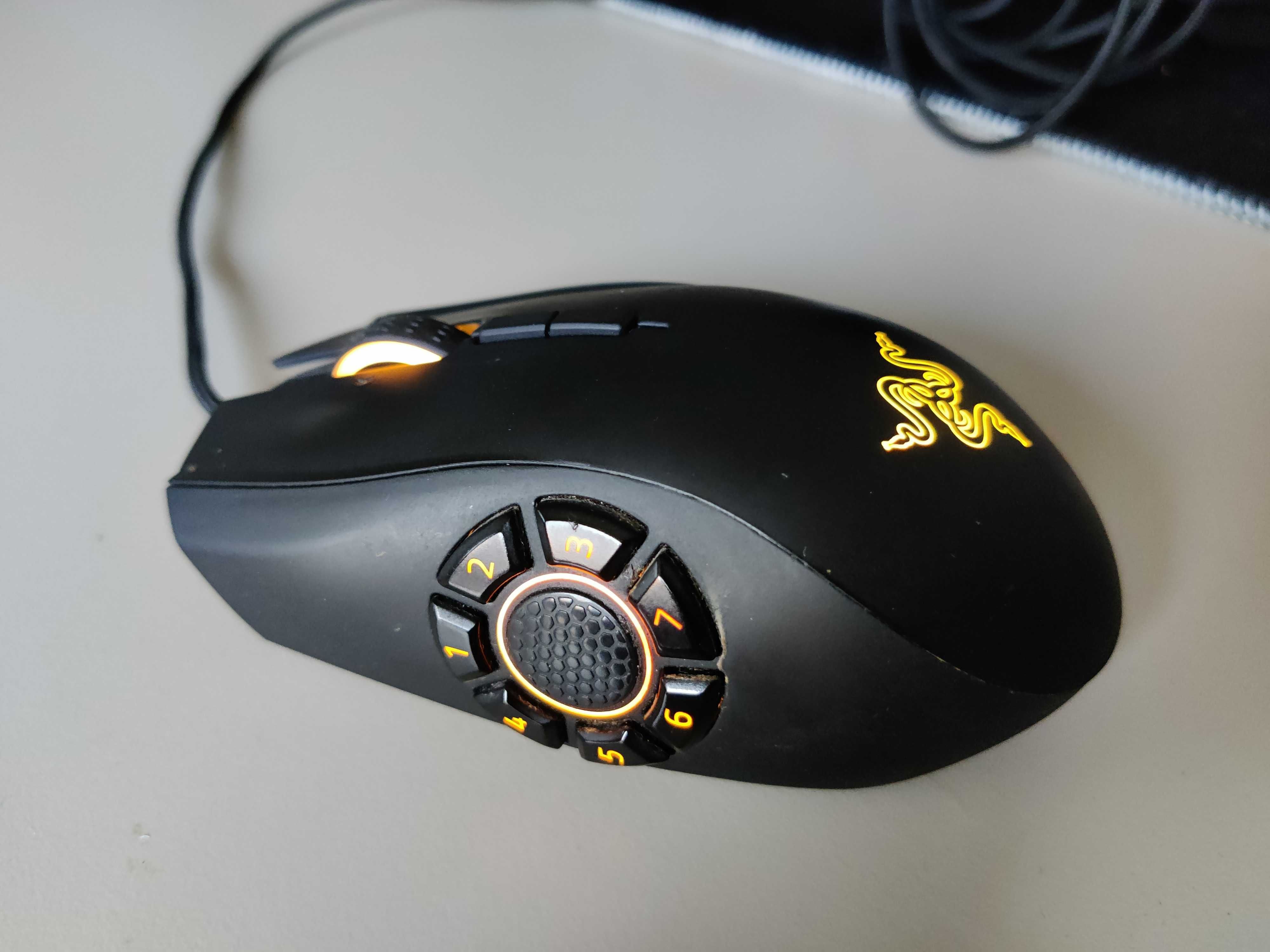 Myszka przewodowa laserowa Razer Naga Hex V2 - szwankujący scroll