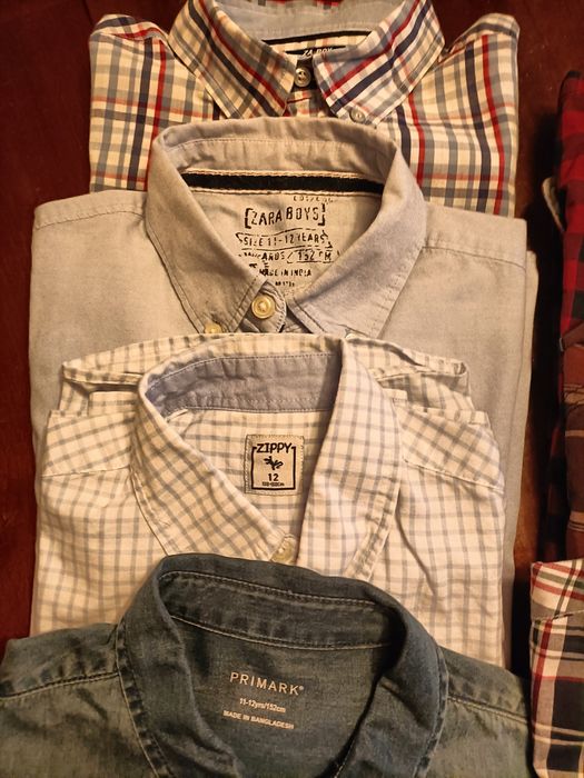 Camisas rapaz Zara/ Sfera