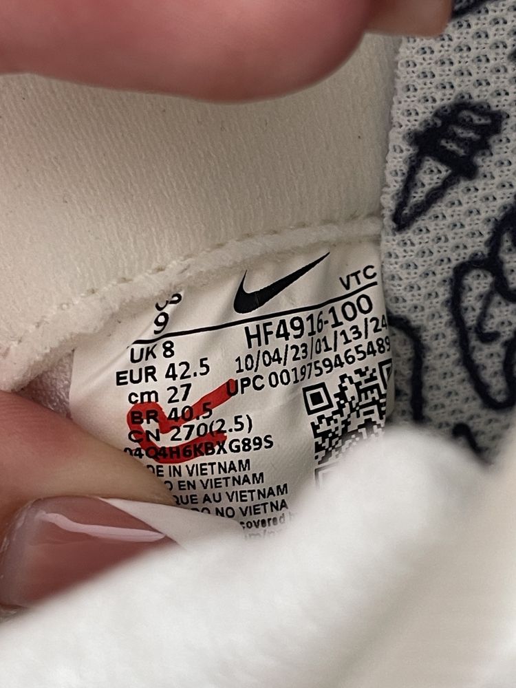 Оригінал Кросівки Nike ReactX Infinity Run 4 HF4916-100 бігові найк