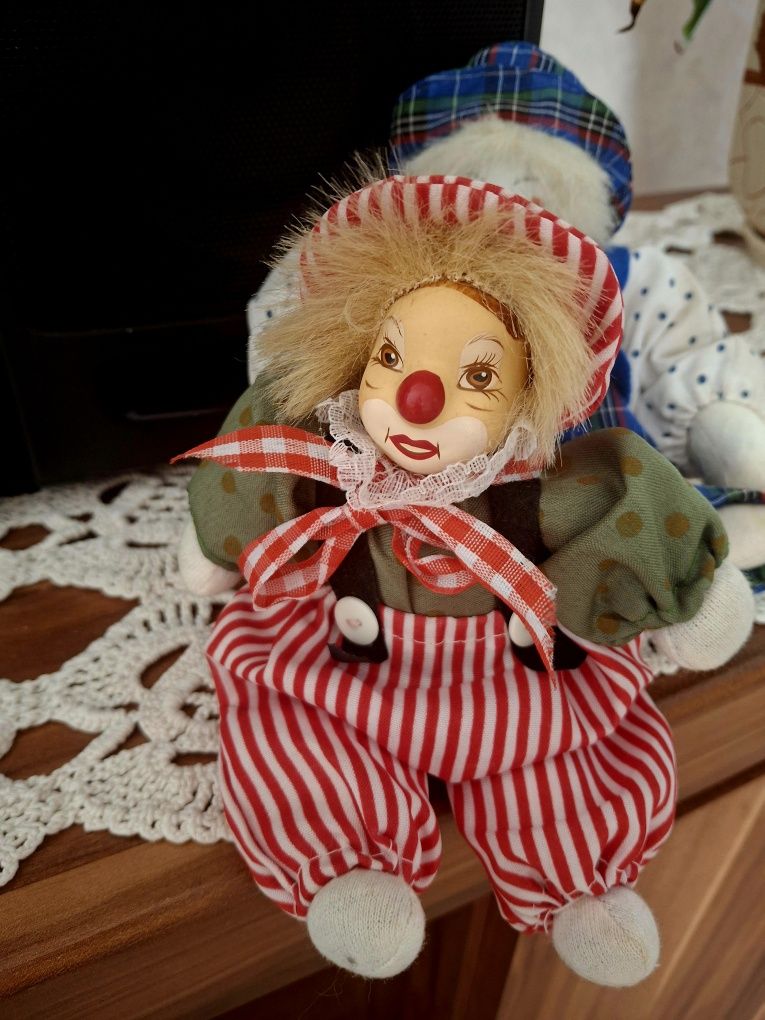 Игрушка кукла клоун раритетная