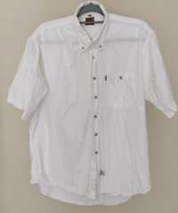 Biała prążkowana koszula męska Red Ridge XL