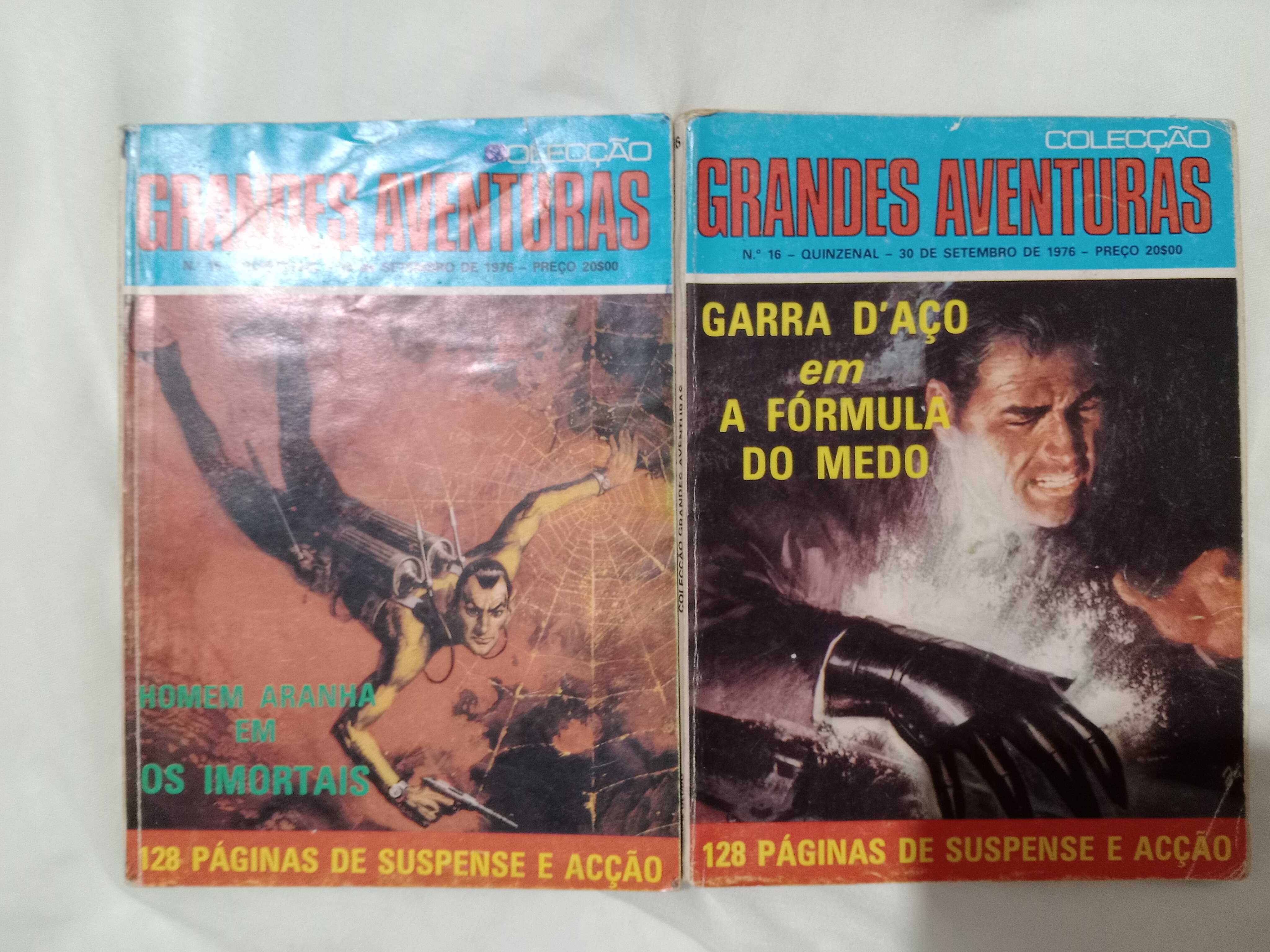 Troco 4 livros BD antiga