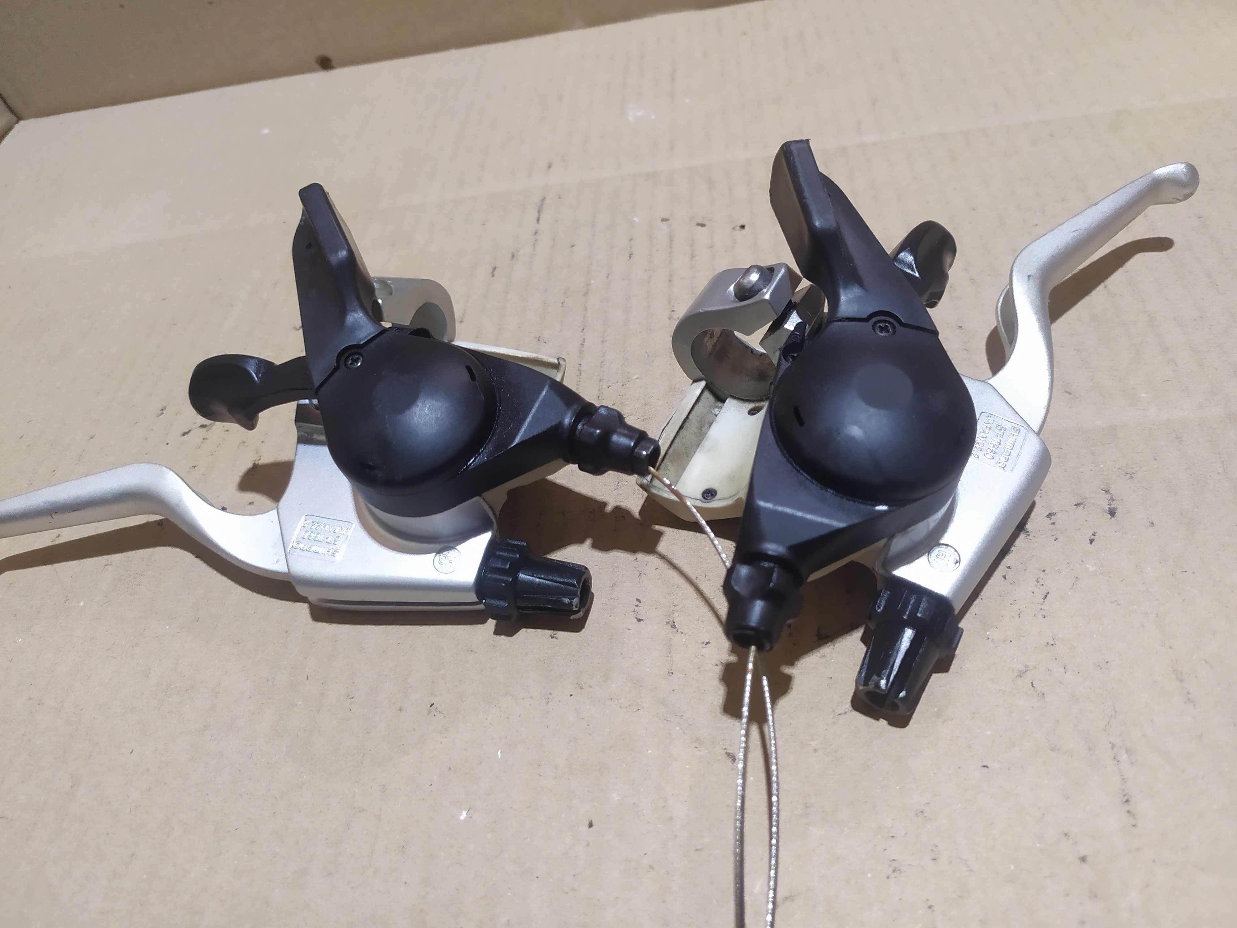 Манетки шифтеры Shimano Deore LX ST-T660 , 3х9 скоростей